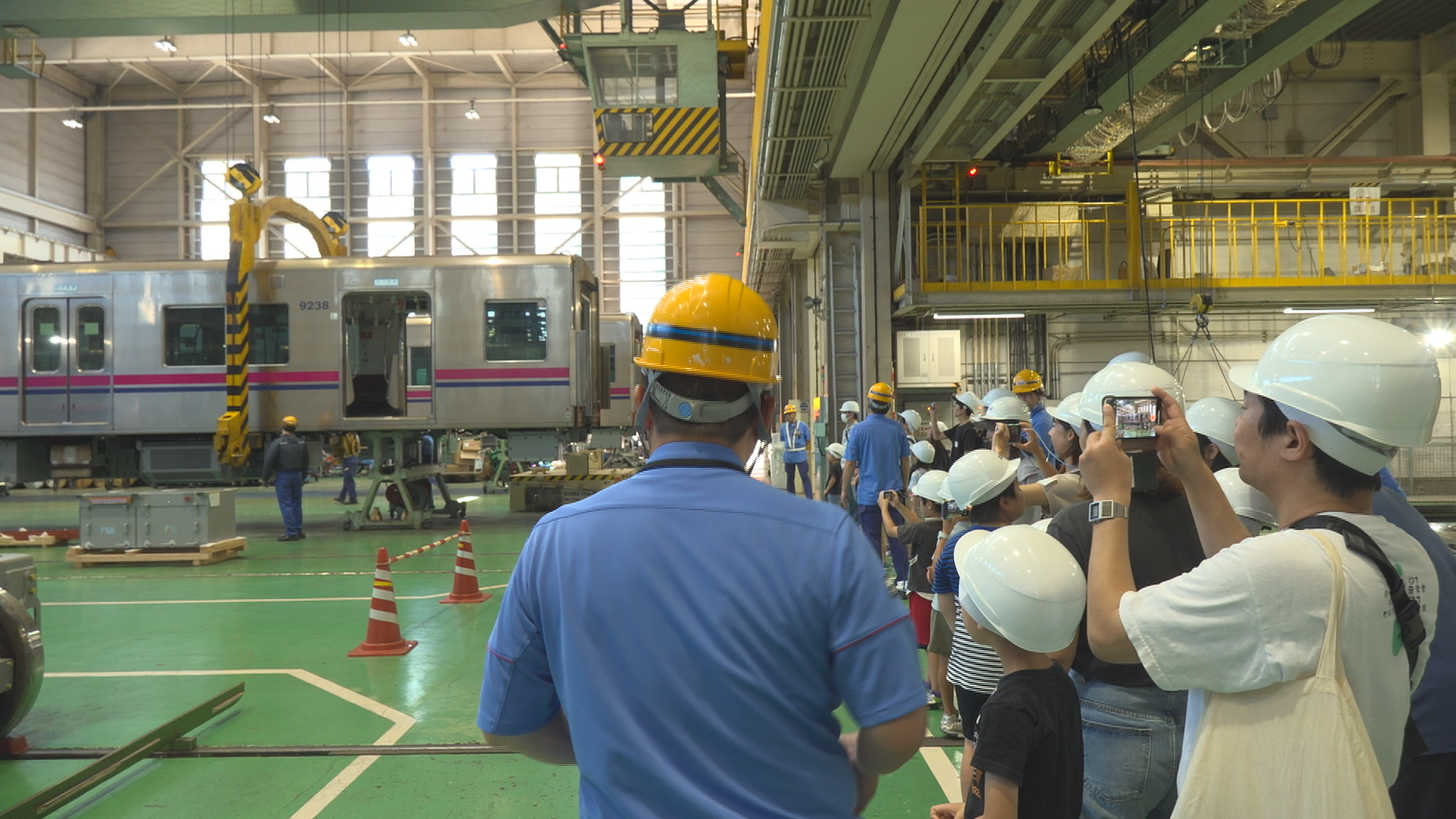 電車の整備のおしごとを知ろう！