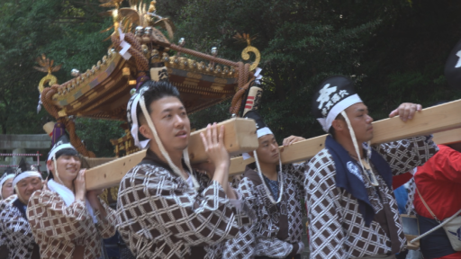 穴澤天神社例大祭