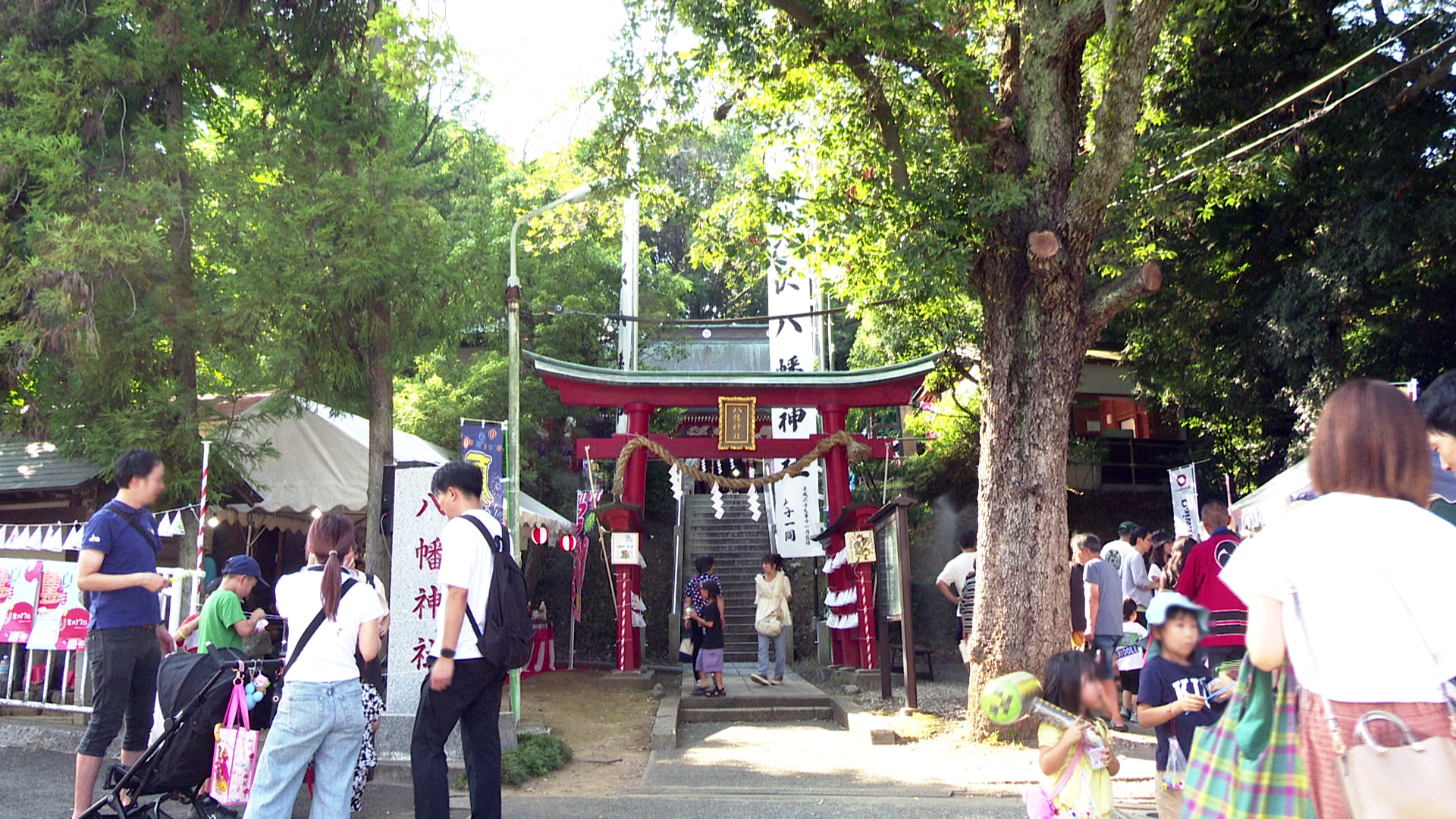南大沢八幡神社夏まつり