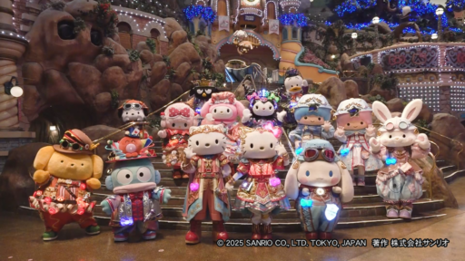 サンリオピューロランド　３５周年イベント開幕