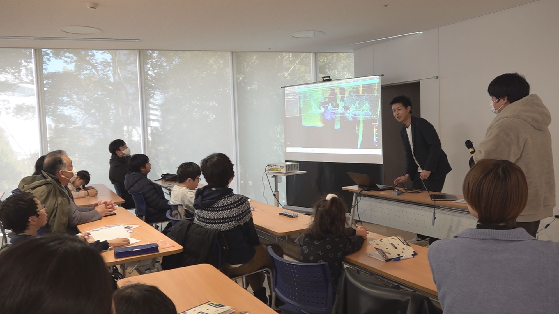 なるほど自動運転バス　おやこ出張講座 ｉｎ 多摩市