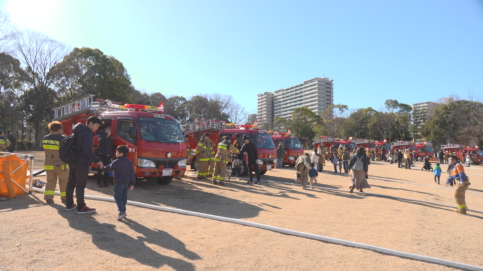 令和８年多摩市消防団出初式
